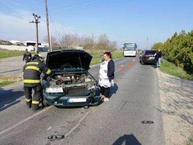 Foto čitateľa: Pozor, nehoda vo Štvrtku na Ostrove