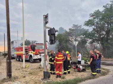 Požiar pri Dunajskej Lužnej zasiahol tri hektáre. Pomáhali aj šamorínski hasiči Požiar pri Dunajskej Lužnej zasiahol tri hektáre. Pomáhali aj šamorínski hasiči