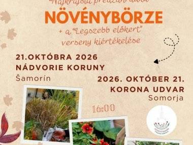 Máte doma prebytočné rastliny? Dnes ich môžete v Šamoríne vymeniť za nové Máte doma prebytočné rastliny? Dnes ich môžete v Šamoríne vymeniť za nové