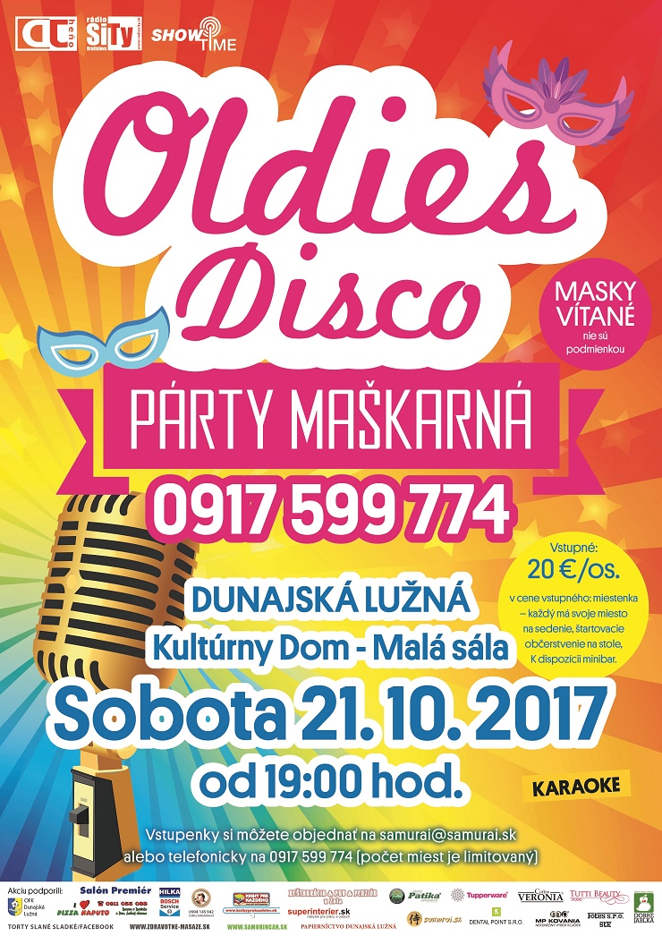 oldies_maškarná